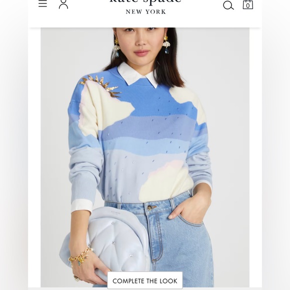 Kate Spade ♠️ Shade Quilted Cloud 🌧️ Clutch/Crossbody - Picture 8 of 8